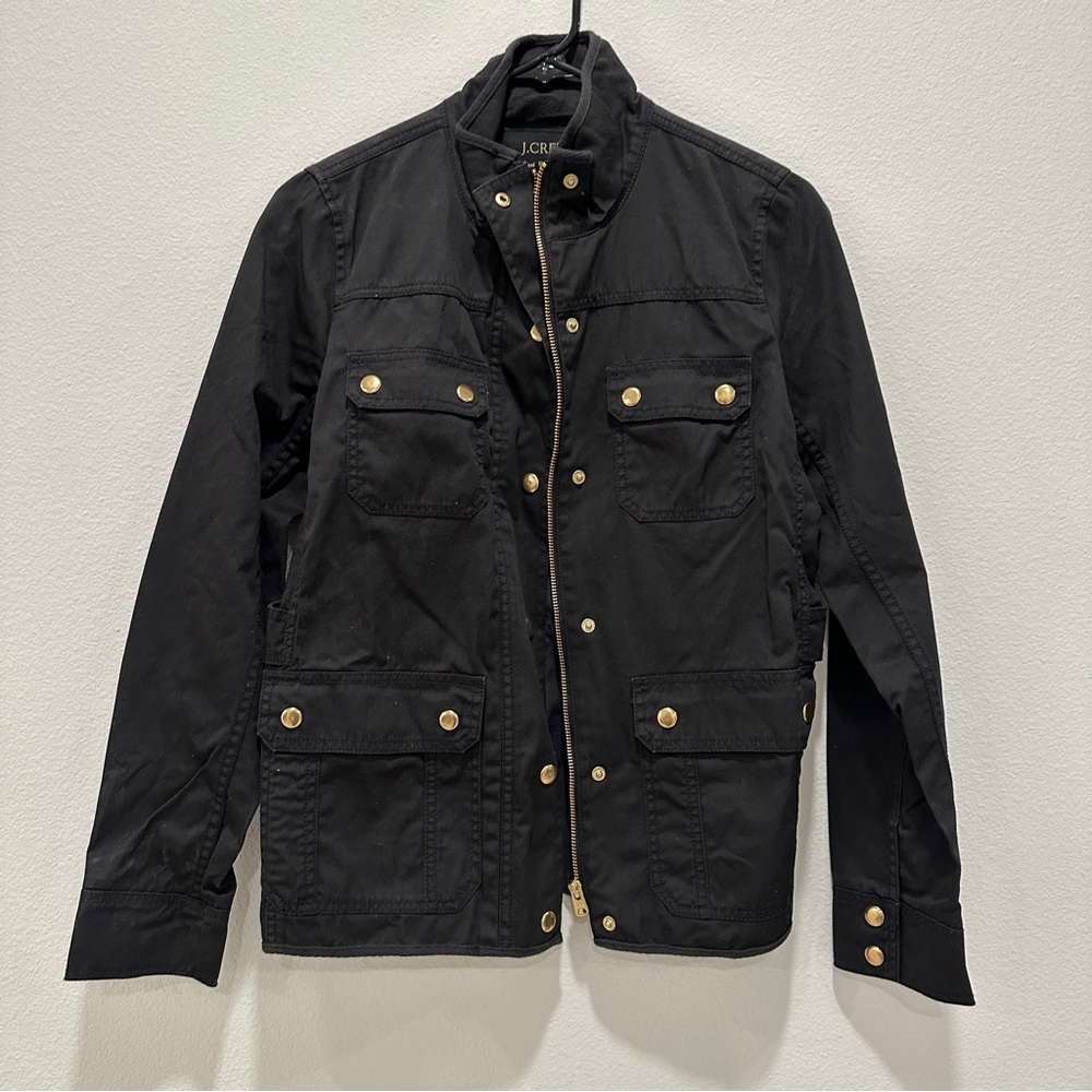 JCREW military relaxed boyfriend field jacket NWT size XS